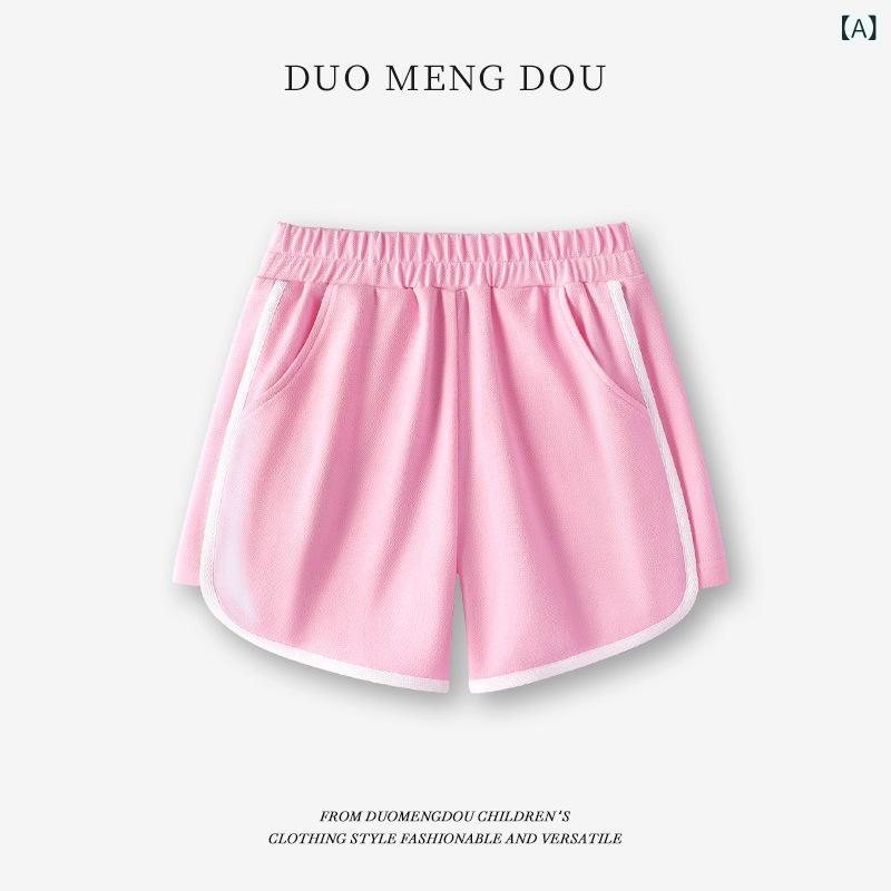 女の子 ショーツ 夏の 新しい 子供の 韓国 ファッション パンツ 十 代の 女の子 スポーツ パンツ OEM OEM カスタマイズ