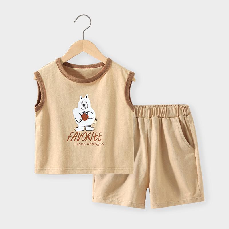子供用 Tシャツ 短パン セットアップ 男の子 女の子 夏服 半袖 上下セット 韓国風 ...