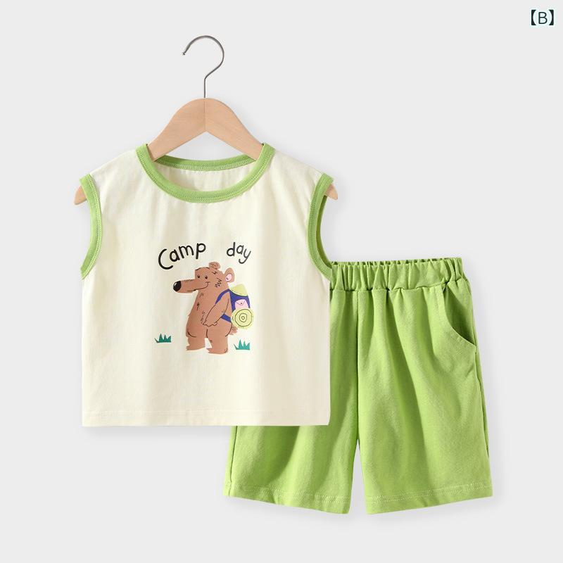 子供用 Tシャツ 短パン セットアップ 男の子 女の子 夏服 半袖 上下セット 韓国風 ...