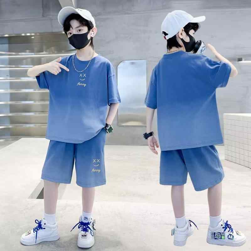 男の子 夏服 セットアップ 半袖 短パン 2点セット 子供服 韓国風 かっこいい おし...