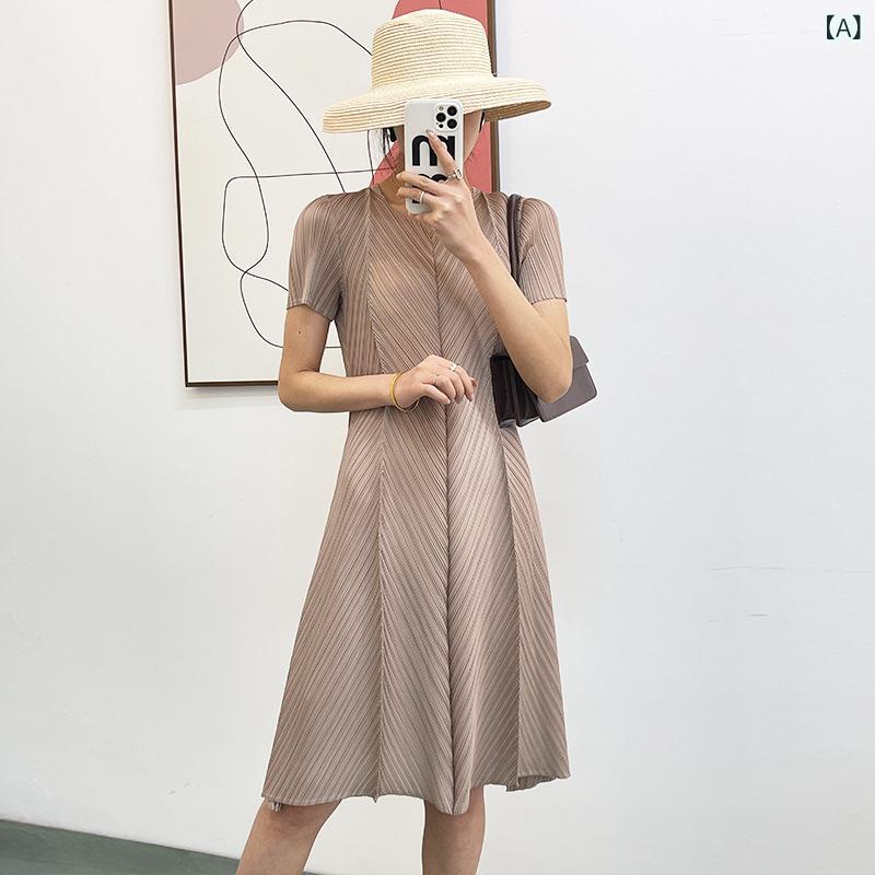 通勤 ワンピース きれいめ レディース Aライン 膝下丈 ギャザー 半袖 無地 高見え おしゃれ かわいい 普段使い デイリー 普段着 オフィス カジュアル フォーマル パーティー 卒業式 入学式 結婚式 お呼ばれ 発表会 演奏会 女子会 ママ会 お出か 2