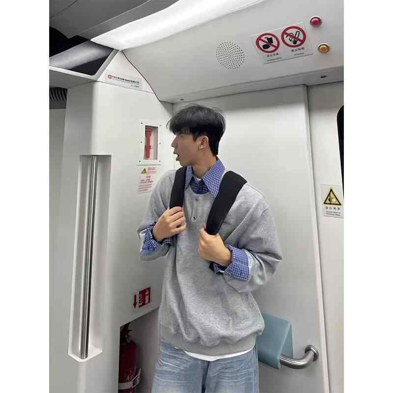 運動外衣 - メンズ パーカー カジュアル風 長袖 秋服 ゆったり おしゃれ ファッション トップス
