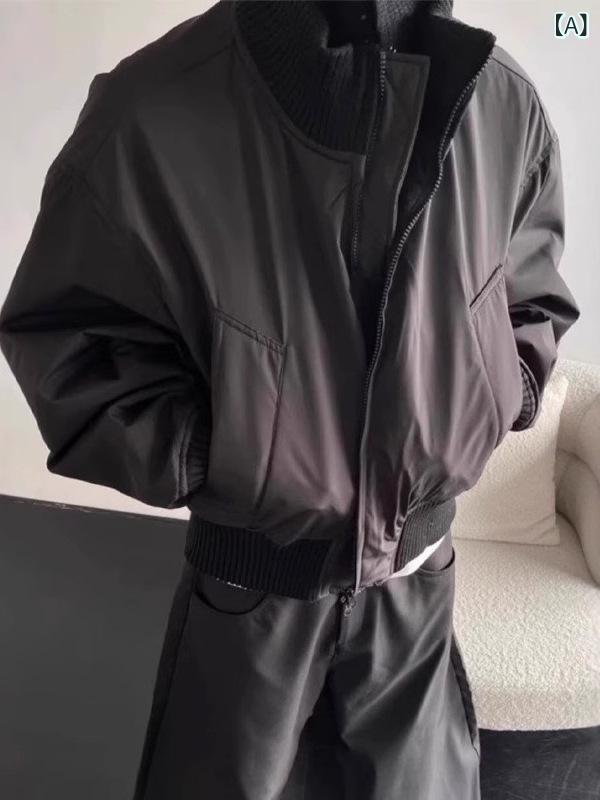 フライトジャケット メンズ 春秋 アメリカンレトロ ゆったり ショート丈 スタンドカラー コーチジャケット 野球服```is the output of the provided instructions. The process involved se