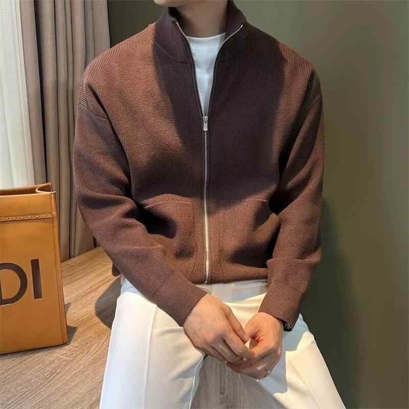 ニット カーディガン メンズ トップス アウター 秋冬 カジュアル きれいめ おしゃれ ファッション 紳士服 男性用 男…