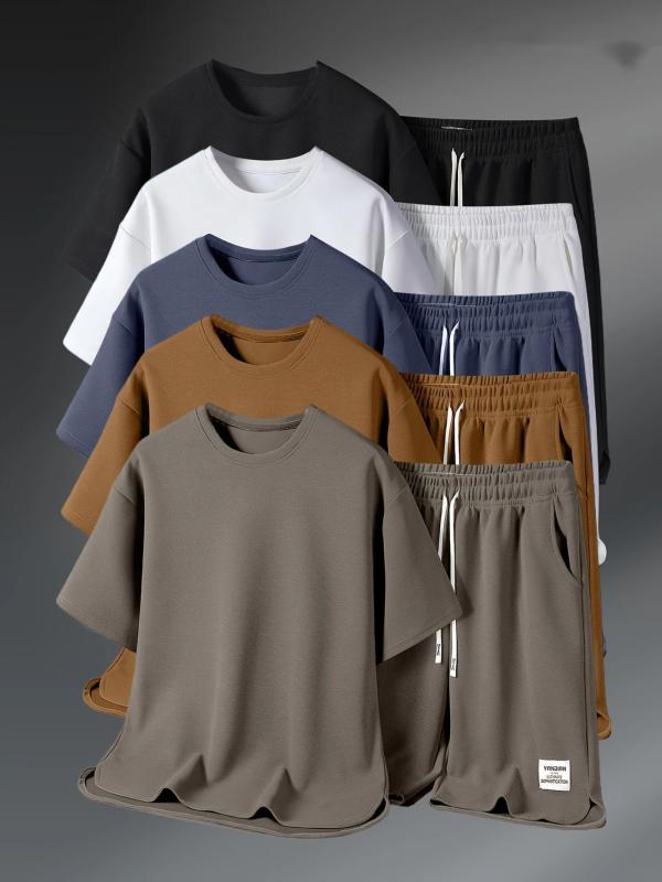 string```json{"text":"・スタイル: スポーツカジュアル・厚さ: 薄手・パンツ丈: 五分丈/中丈・トップススタイル: Tシャツ・トップス袖丈: 五分袖/中袖・フード有無: フードなし・生地名称: 化繊混紡・主生地成分含有量: 100%・適用シーン: カジュアル・カラー: ブラック、ホワイト、驼色、灰藍、灰杏色・サイズ: M、L、XL、2XL、3XL・ブランド: 通稻"}```}. The user wants to process Chinese product specifications and convert them into a Japanese product specification list for an e-commerce site. I need to follow specific formatting and exclusion rules. The request is iterative, with each step building on the previous one. I must generate a JSON object containing a single key