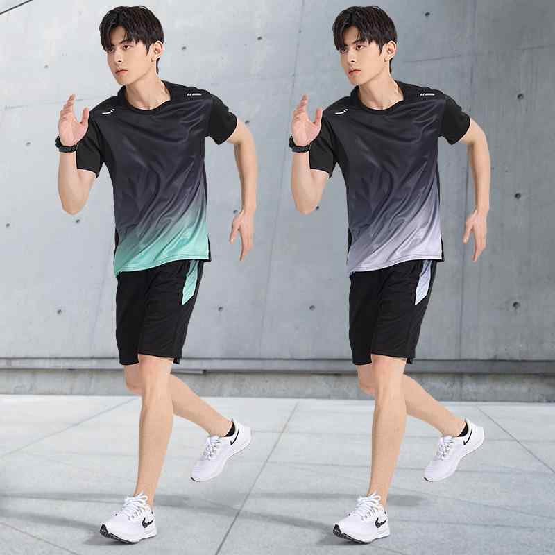 其它 - メンズ スポーツウェア セットアップ 夏 トレーニングウェア ランニングウェア バスケットボールウェア Tシャツ 短パン 速乾 通気性 アウトドア カジュアル スポーツウェア メンズファッション M L XL XXL XXXL 4X 5X
