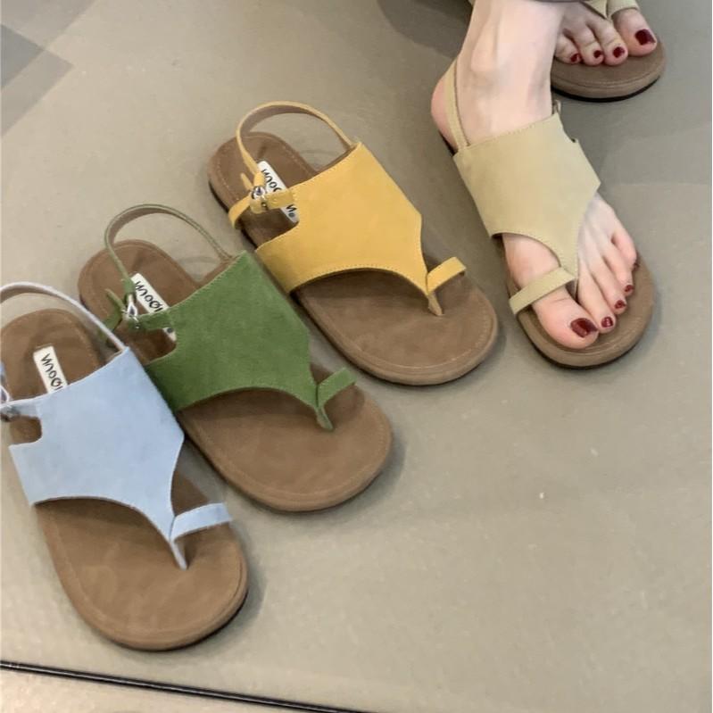 サンダル レディース ぺたんこ ローヒール 歩きやすい 痛くない 疲れにくい おしゃれ かわいい 夏 サマー 海 ビーチ リゾート カジュアル 旅行 20代 30代 40代 50代