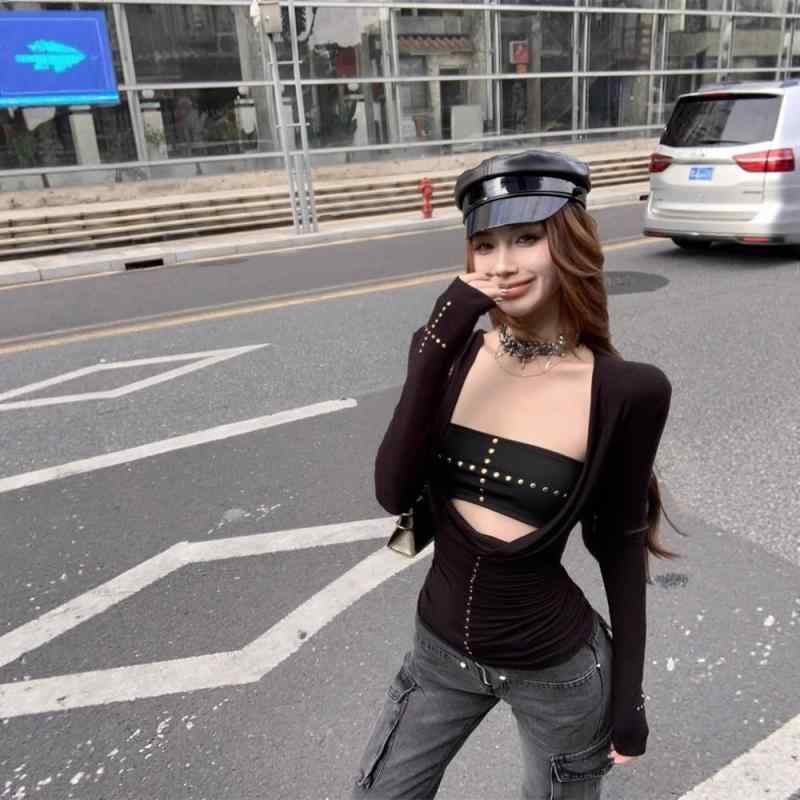 トップス レディース 長袖 秋冬 スタイルアップ セクシー パーティー カジュアル きれいめ カジュアル かわいい おしゃれ かわいい 普段使い デイリーユース 普段使い 部屋着 ファッション sweet girl style fashionable
