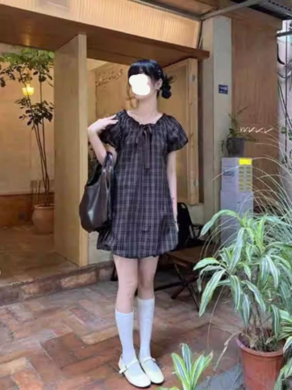 ワンピース 格子柄 系带 花柄 妊婦服 妊婦 vestidos de verano para mujer vestido veraniego mujer ropa de verano mujer