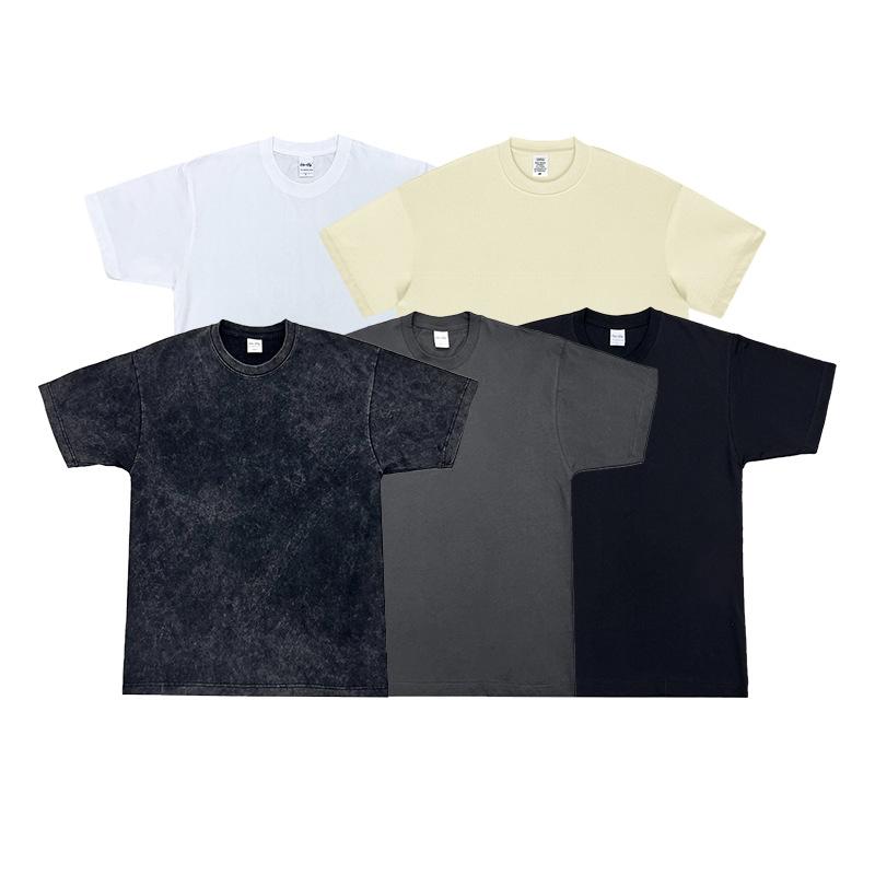 Tシャツ メンズ 男性用 トップス 綿100% 半袖Tシャツ カジュアルTシャツ オーバーサイズTシャツ 水洗い加工 ストリート系Tシャツ 春夏用Tシャツ fork-br-10988461 フォークBR パッケージ画像