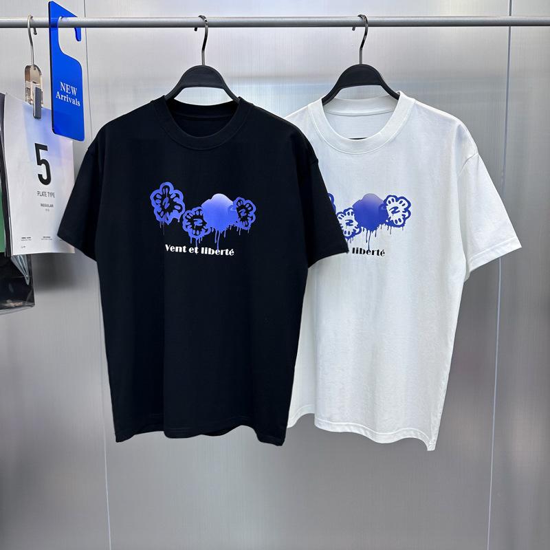 Tシャツ メンズ 半袖 綿100% 花柄 プリント カジュアル 夏 春 夏服 薄手 通気性 快適 紳士服 男性用 ファッ…