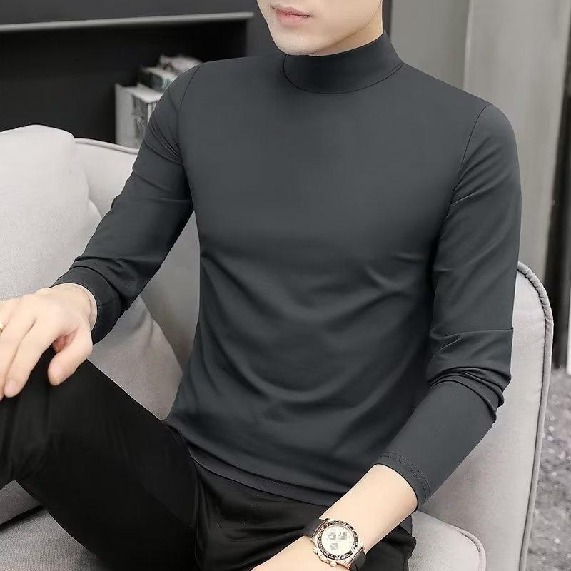 Tシャツ メンズ 長袖 モダール ハイネック カットソー 薄手 タイト インナー トップス 無地 オールシーズン ストレッチ 重ね着 シンプル 高級感・カテゴリ: Tシャツ・スタイル: カジュアル・主な素材: 綿混紡・柄: 無地・シルエット: ルーズ・デザイン: プルオーバー・袖丈: 長袖・ネックライン: ハイネック・厚さ: 薄手・カラー展開: ブラック、ホワイト、ダークグレー、ライトグレー、ブルー、カーキ、ダークグリーン、ダークブラウン・サイズ展開: M(42.5-50kg推奨)、L(50-60kg推奨)、XL(60-67.5kg推奨)、2XL(67.5-75kg推奨)、3XL(75-82.5kg推奨)、4XL(82.5-90kg推奨)、5XL(90-97.5kg推奨)・袖型: 通常・重量: 180-250g・機能性: 通気性・対象年齢: 大人・性別: 男性