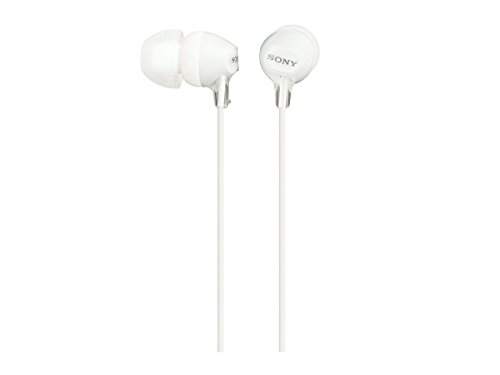 ソニー イヤホン MDR-EX15LP : カナル型 ホワイト MDR-EX15LP W×2個