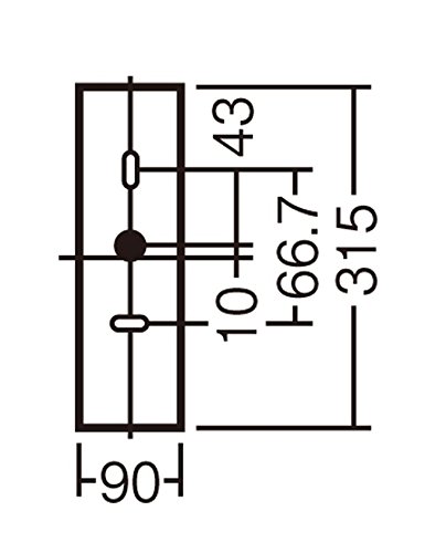 パナソニック(Panasonic) LED ポーチライト 壁直付型 40形 電球色 LSEWC4030LE1