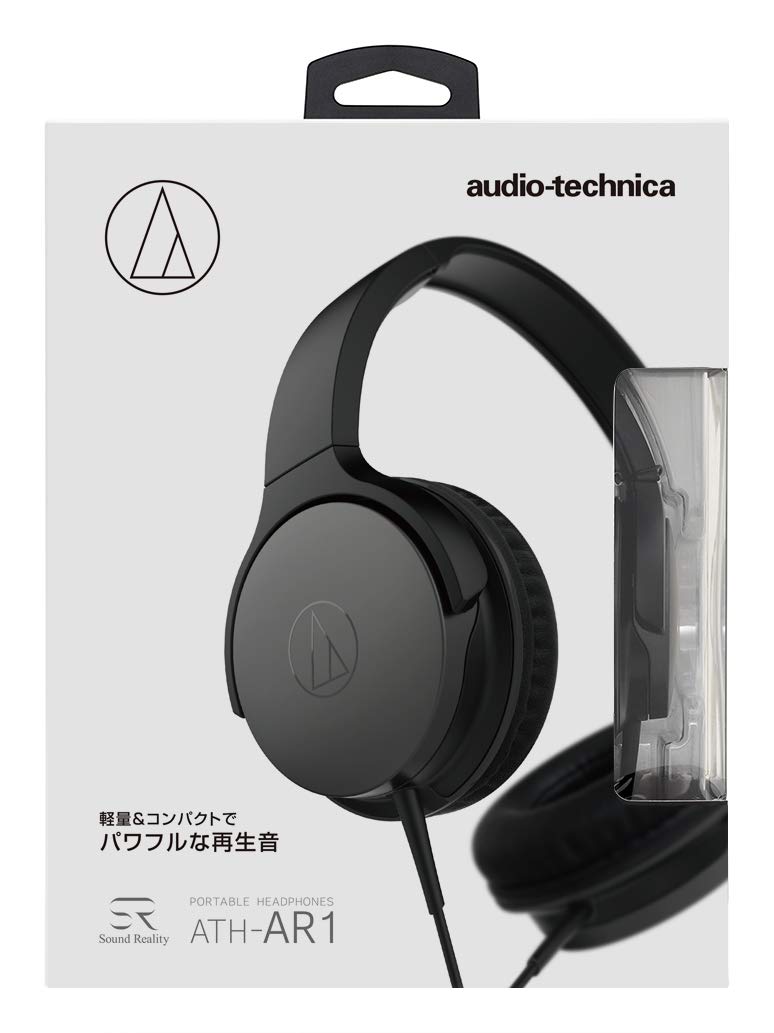 formanismのオーディオテクニカ ATH-AR1 BK ヘッドホン 有線 ブラック｜アングル3