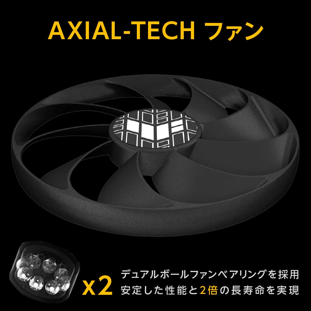 ASUS NVIDIA GeForce RTX 3080 搭載 トリプルファンモデル 10G TUF-RTX3080-O10G-GAMING