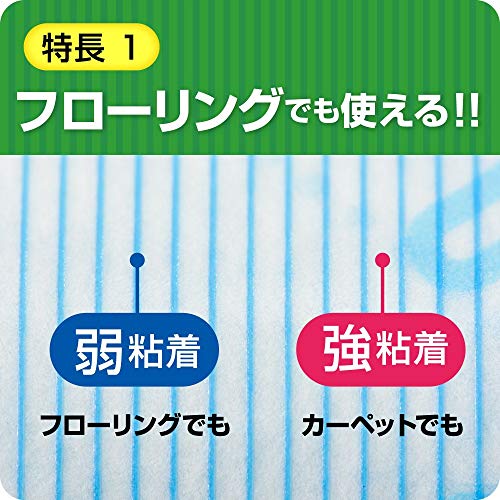 ニトムズ コロコロ スペアテープ フロアクリン SC 45周 3巻入 テープ 替え スパっと切れる フローリング カーペット 畳 ペットの毛 ダ 3