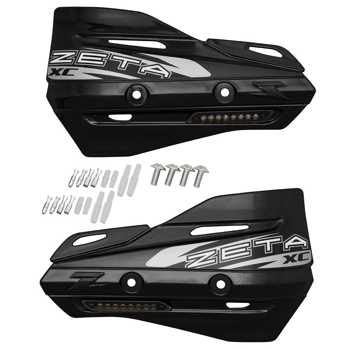 ZETA(ジータ) XCフラッシャープロテクター ブラック スモークレンズ ZE72-3506