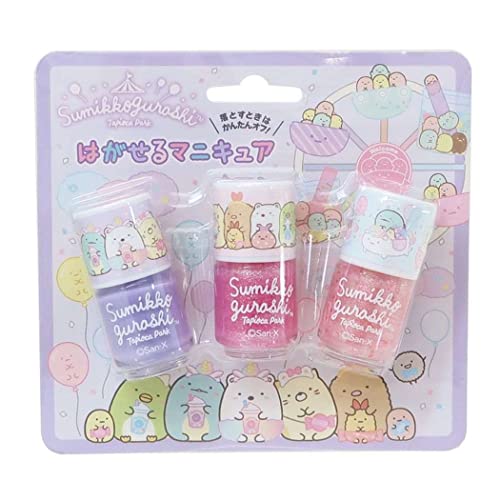 粧美堂 はがせるマニキュア3本セット＜たぴおかパーク＞ SK43276