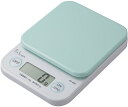 タニタ(Tanita) クッキングスケール キッチン はかり 料理 デジタル 2kg 1g単位 グリーン KF-200 GR(3)