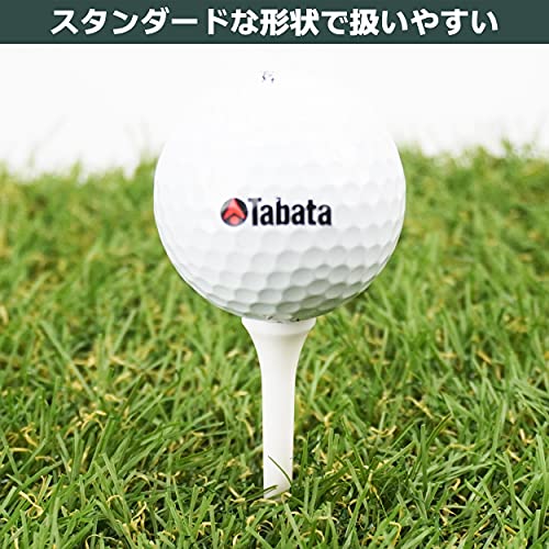 Tabata(タバタ) ティー プラスリムティー ゴルフ ティー ロング プラスチックティ...