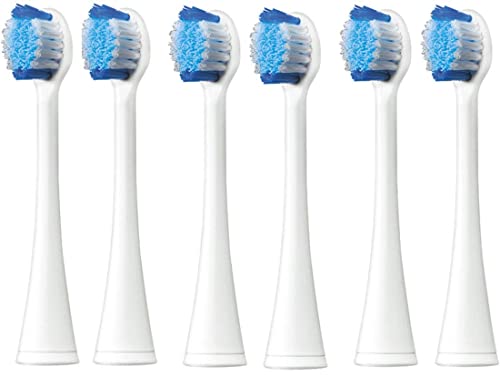 パナソニック 替えブラシ ドルツ クリーン&ホワイトブラシ 2本組 x3セット（計6本） EW0820-W白 3.2mm