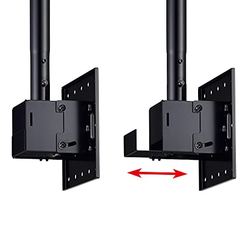 ハヤミ工産 テレビ天吊金具 43V型まで対応 VESA規格対応 ショートタイプ ブラック TH-B71S [2]