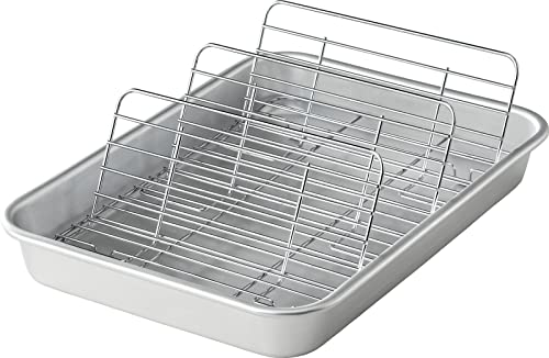 谷口金属 揚げ物を立てて油がきれる バット トレー 32.0×23.0cm M 日本製 網 取り外し可能 下ごしらえ ..