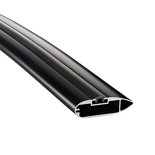 Terzo テルッツォ (by PIAA) ルーフキャリア ベースキャリア バー 1本入 エアロバータイプ ブラック 92cm EB92AB