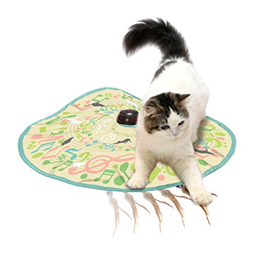 Rakuten - 猫壱（necoichi） キャッチ・ミー・イフ・ユー・キャン2 猫用電動おもちゃ (猫と音符)