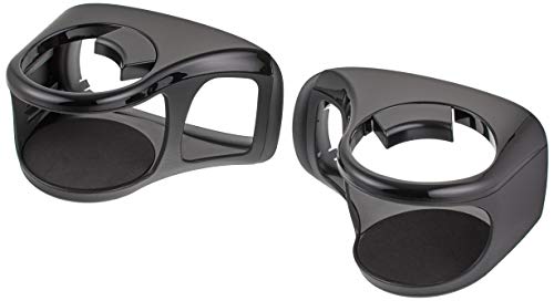 槌屋ヤック(Tsuchiya Yac) 車種専用品 トヨタ 50系 プリウス 専用 エアコン ドリンクホルダー 運転席 助手席 セット ブラック