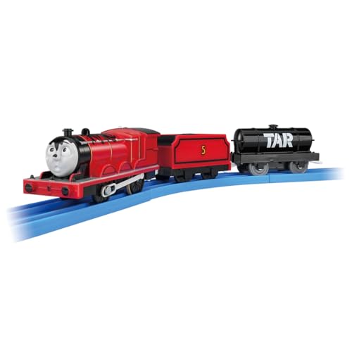 タカラトミー(TAKARA TOMY) プラレール トーマス TS-16 プラレールジェームスとタール貨車 電車 列車 ..