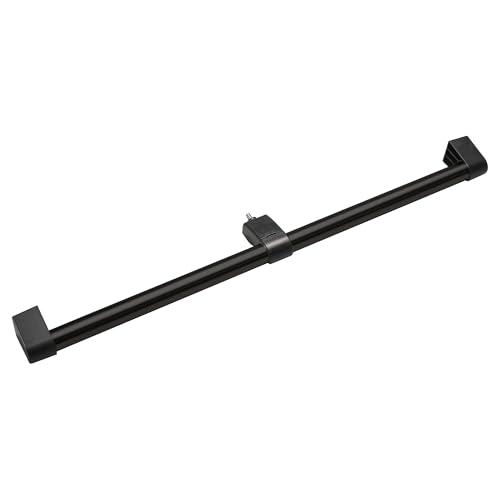 カーメイト(Carmate) INNO 車内 収納 ハンガーポール ブラック クロスライド トヨタ 適合車種 ハイエースバン(年式:H16.8〜