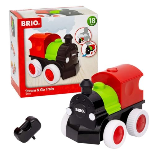 BRIO (ブリオ) スチーム＆ゴートレイン 30411 対象年齢18ヶ月~ 【おもちゃ 玩具 木製おもちゃ プレゼン..