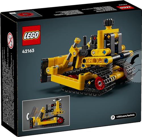 レゴ(LEGO) テクニック ヘビーデューティ ブルドーザー おもちゃ 玩具 プレゼント ブロック 男の子 女の子 子供 6歳 7歳 8歳 9歳