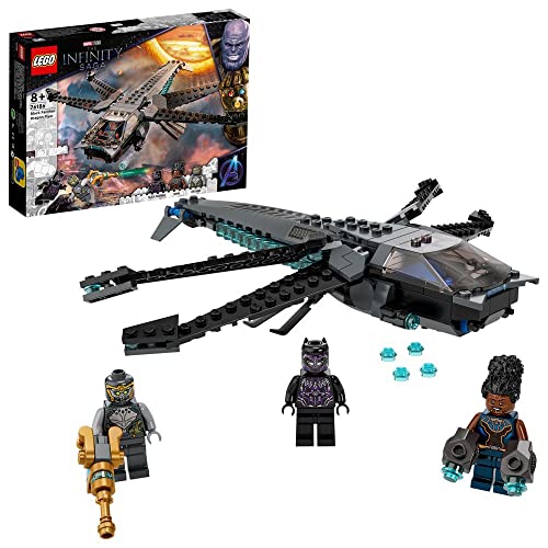 レゴ(LEGO) スーパー・ヒーローズ ブラックパンサー ドラゴン・フライヤー 76186 おもちゃ ブロック プレゼント 飛行機 ひこうき ス