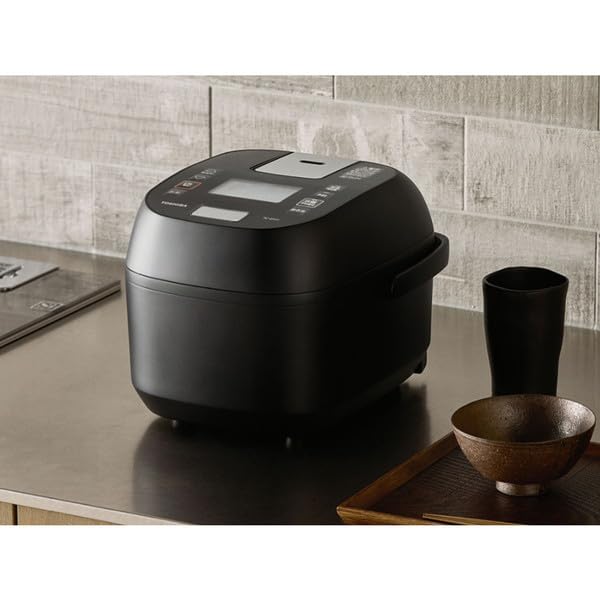 東芝 ブラック 炎匠炊き [圧力IH炊飯器 (3.5合炊き)] RC-6PXV(K)