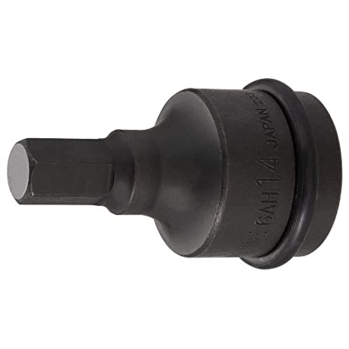トネ(TONE) インパクト用ヘキサゴンソケット 6AH-14 差込角19.0mm(3/4) 二面幅14mm
