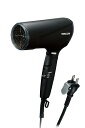 テスコム ヘアドライヤー プロテクトイオン 折りたたみ 速乾 小型 軽量 冷温風 Speedom ラク抜きプラグ ブラック TD570A-K(2)