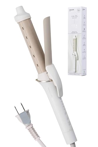 テスコム ヘアアイロン 32mm マイナスイオン シルクコーティング 140-200℃ 温度調整/ロック/メモリー ..