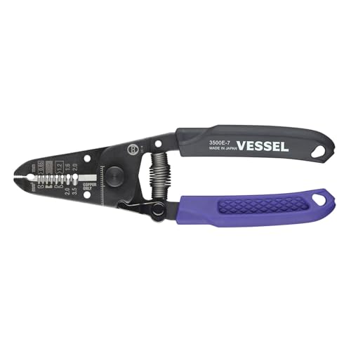 Rakuten - ベッセル(VESSEL) ワイヤーストリッパー 2本同時剥き可能 3500E-7