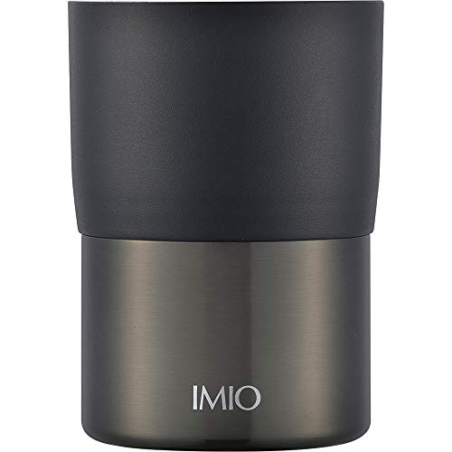 和平フレイズ 缶ホルダー 350ml缶用 ブラック 真空断熱構造 保温 保冷 イミオ IM-0026