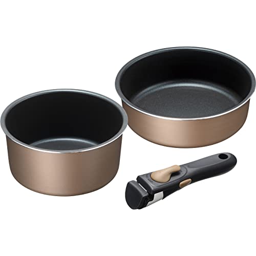 和平フレイズ(Wahei freiz) IH対応 着脱ハンドル 鍋 2点 A MB-2438