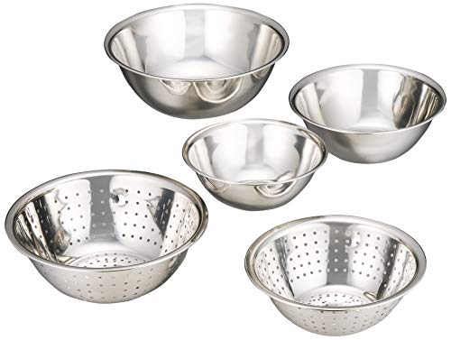 和平フレイズ ステンレスボール&パンチングざる Cセット ボール13・15・18cm ざる15・18cm MG-0322 プ..