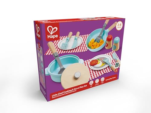 Hape(ハペ) おままごとクッキングセット 3才以上 木製 おままごと おもちゃ E3208 3
