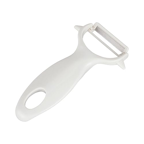 乐天商城 - 貝印 KAI サビにくい 丈夫な チタン製 ピーラー 皮むき器 じゃがいも 芽取り付 KAI KITCHEN ホワイト 日本製 DH8010