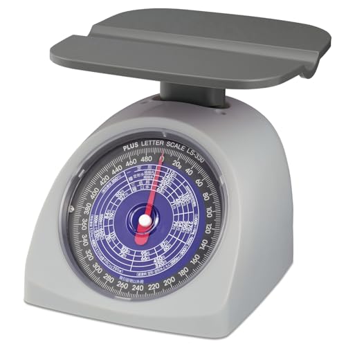 プラス レタースケール グレー 2024年10月1日 新郵便料金対応 LS-330 88-967