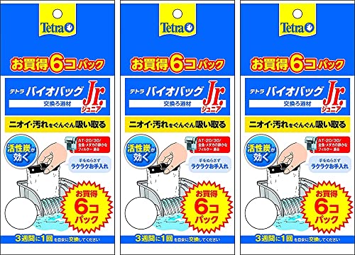 Rakuten - 「テトラ (Tetra) バイオバッグジュニア お買得6コ入りエコパック」 3個セット