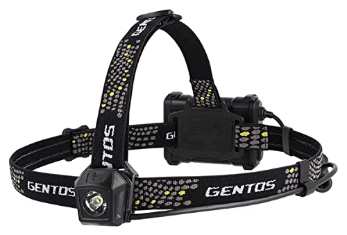 GENTOS(������ȥ�) LED �إåɥ饤�� USB���ż� �����뤵320�롼���/��������10����/����ǧ������ ���ѽ����Ӥޤ���ñ3����