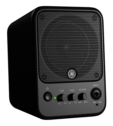 YAMAHA - ヤマハ YAMAHA パワードモニタースピーカー 30W MS101-4 ブラック